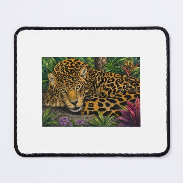 Item preview, Jaguar in jungle designed and sold by trevorp.