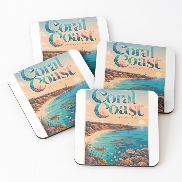 Item preview, Coral Coast Western Australia Ningaloo Reef Jurien Bay designed and sold by StampMyPassport.