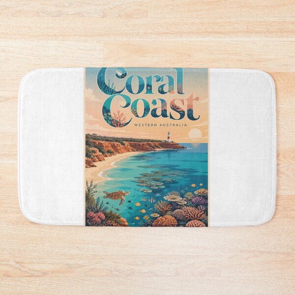 Item preview, Coral Coast Western Australia Ningaloo Reef Jurien Bay designed and sold by StampMyPassport.