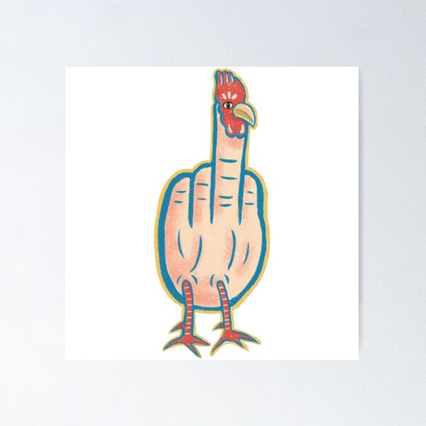 Item preview, Funny Sarcastic Chicken designed and sold by KrikstudioStore.