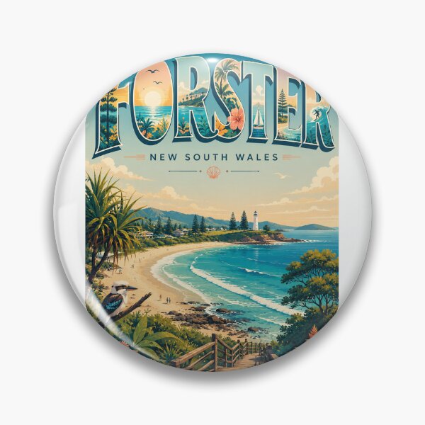 Item preview, Forster New South Wales Mid North Coast Australia designed and sold by StampMyPassport.