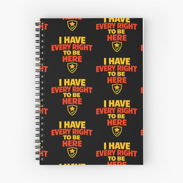 Item preview, I Have Every Right to Be Here Positive Empowerment Quote designed and sold by TeeTimeTreasure.