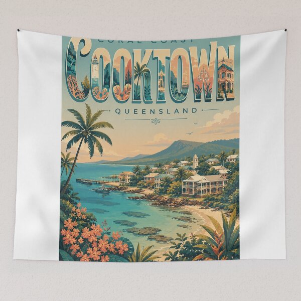 Item preview, Cooktown Coral Coast Queensland Cape York Peninsula designed and sold by StampMyPassport.