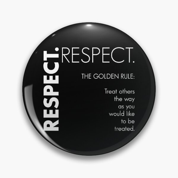 Item preview, RESPECT. THE GOLDEN RULE, Unique designed and sold by villacreativa.