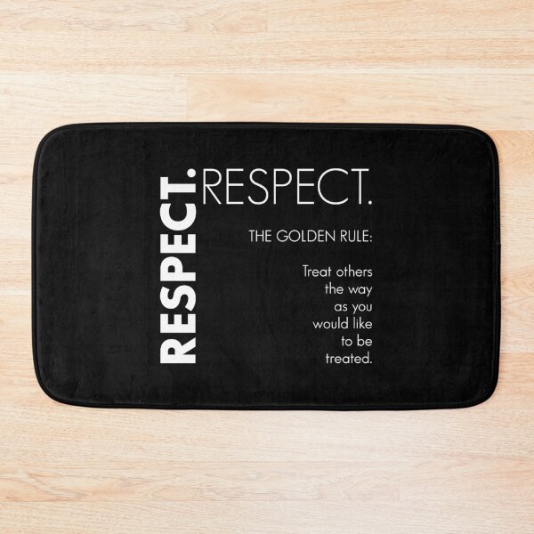 Item preview, RESPECT. THE GOLDEN RULE, Unique designed and sold by villacreativa.
