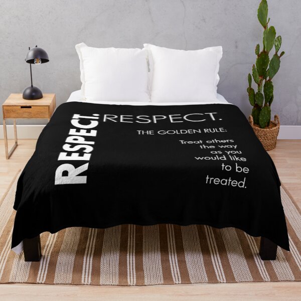 Item preview, RESPECT. THE GOLDEN RULE, Unique designed and sold by villacreativa.