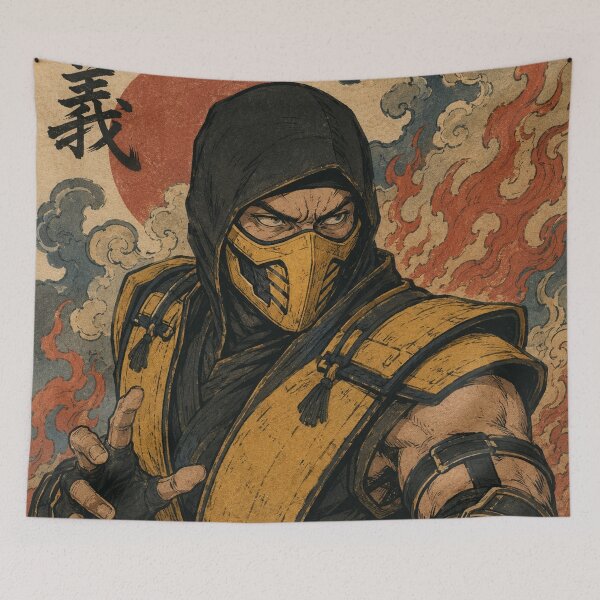Item preview, Scorpion Mortal Kombat | MK Fanart designed and sold by bapupa.
