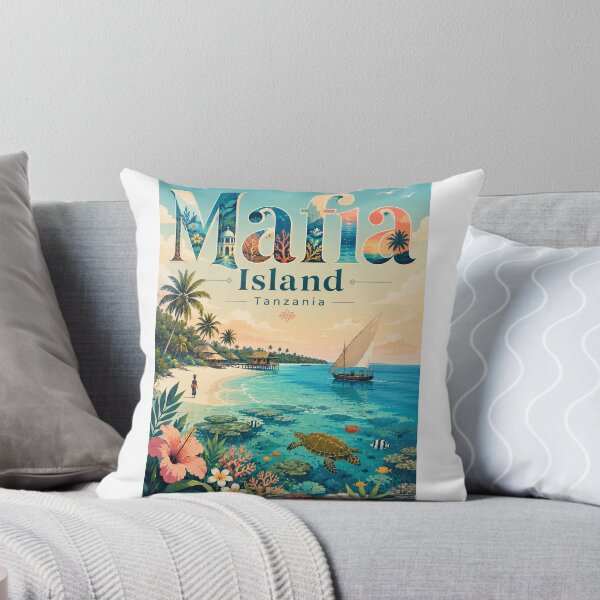 Item preview, Mafia Island Marine Park and Chole Bay Tanzania Coral Coast designed and sold by StampMyPassport.