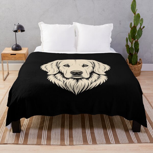 Item preview, Golden Retriever Minimalist Mascot | Working Dog Collection designed and sold by RusticMeadow.