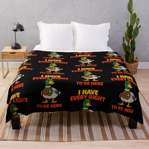 Item preview, I Have Every Right to Be Here Funny Duck Empowerment Quote designed and sold by TeeTimeTreasure.