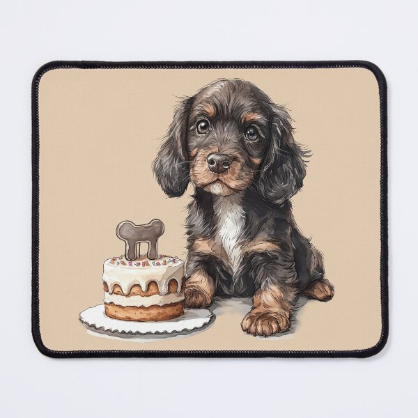 Item preview, Tricolor Cocker Spaniel Birthday Party designed and sold by Erika Kaisersot.