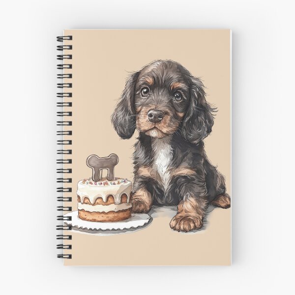 Item preview, Tricolor Cocker Spaniel Birthday Party designed and sold by Erika Kaisersot.
