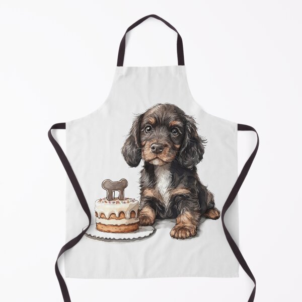 Item preview, Tricolor Cocker Spaniel Birthday Party designed and sold by Erika Kaisersot.