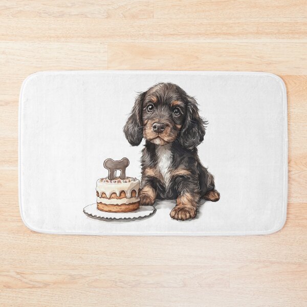 Item preview, Tricolor Cocker Spaniel Birthday Party designed and sold by Erika Kaisersot.