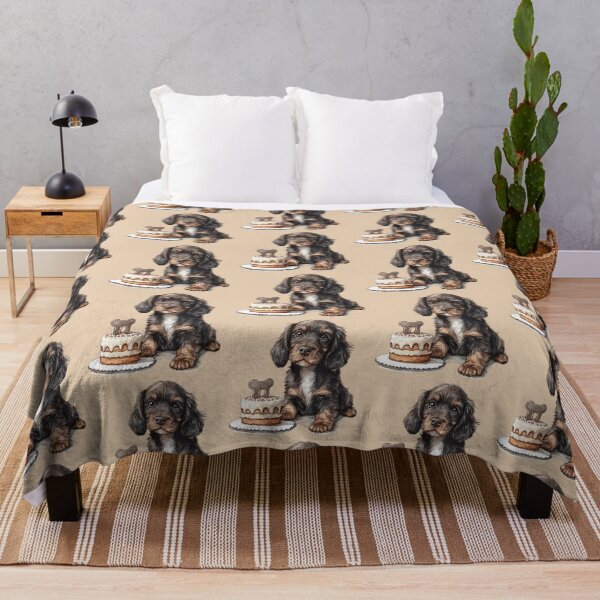 Item preview, Tricolor Cocker Spaniel Birthday Party designed and sold by Erika Kaisersot.