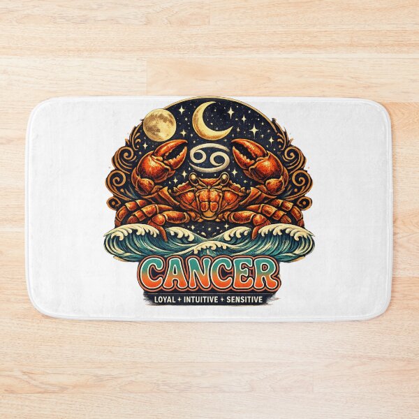 Item preview, Mystical Ocean Crab Art Cancer Zodiac designed and sold by Grandtshirt | Creative Print Designs.