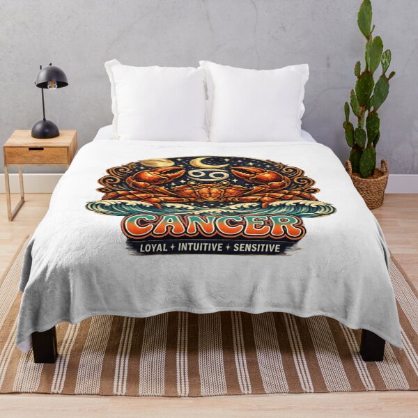 Item preview, Mystical Ocean Crab Art Cancer Zodiac designed and sold by Grandtshirt | Creative Print Designs.