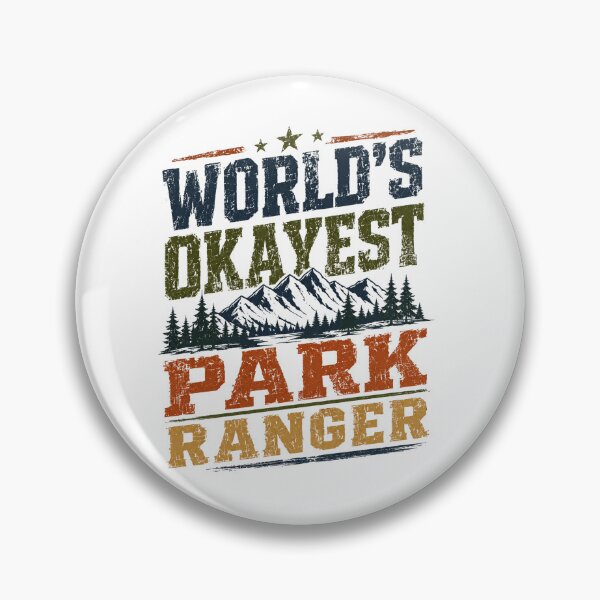 Item preview, World's Okayest Park Ranger National Park Staff Outdoor Lover designed and sold by RetroMini2026.