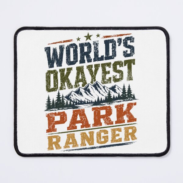 Item preview, World's Okayest Park Ranger National Park Staff Outdoor Lover designed and sold by RetroMini2026.