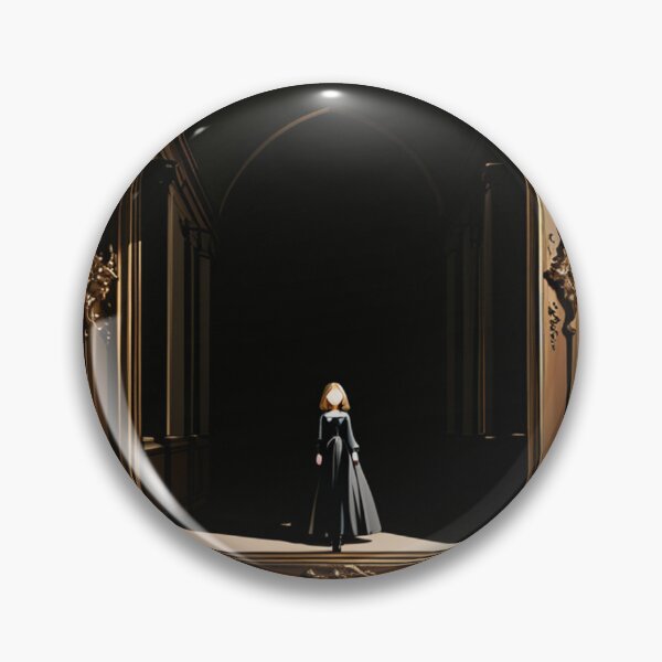 Item preview, Architecture - Elegant Female Figure, Melancholic Period Atmosphere designed and sold by Reverso-Design.