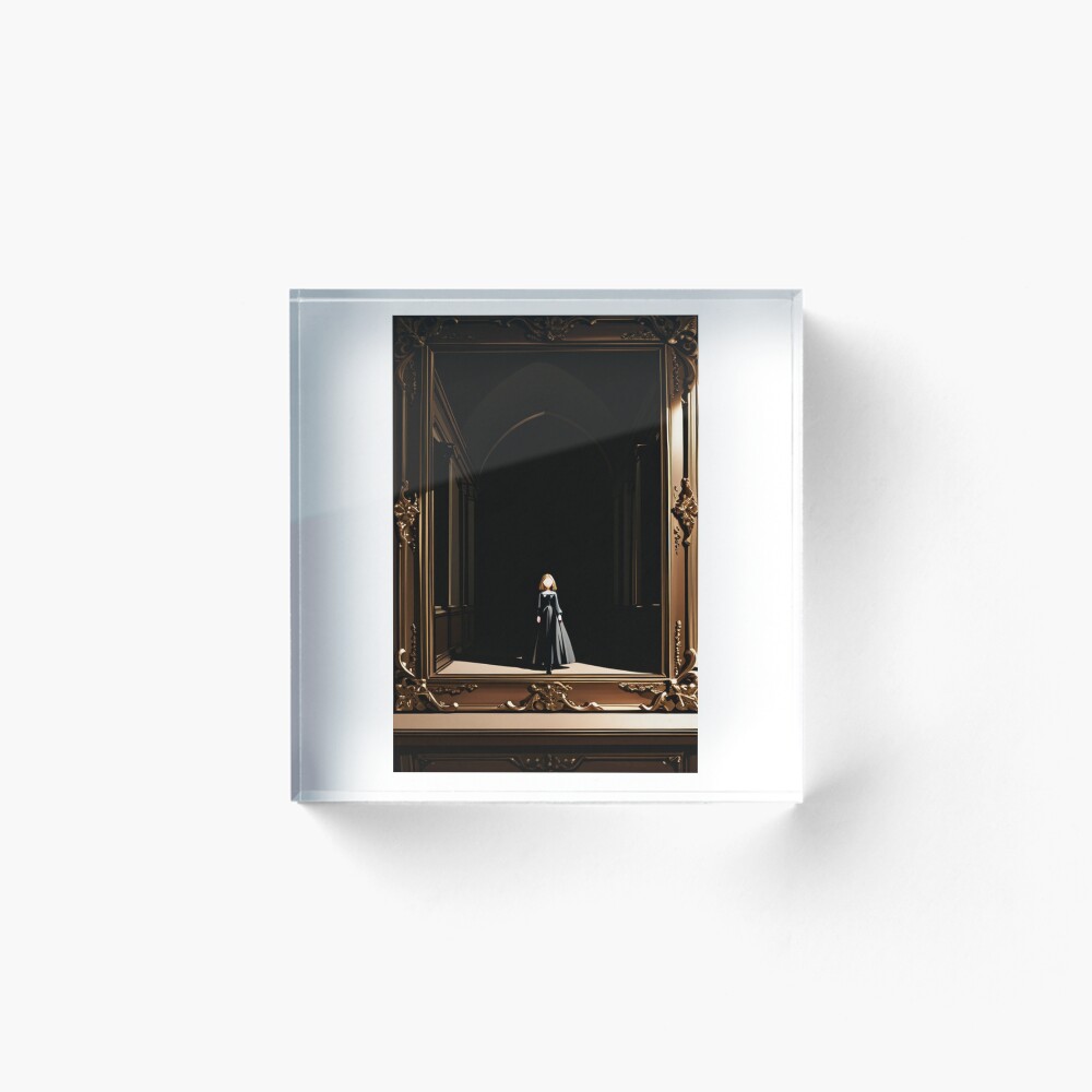 Vista previa del artículo con la obra «Bloque acrílico», diseñado y vendido por Reverso-Design.