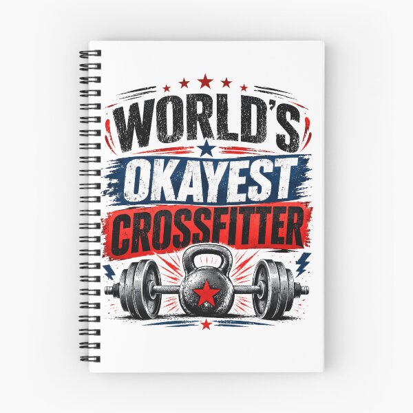 Item preview, World's Okayest Crossfitter Fitness Gym Workout Enthusiast designed and sold by RetroMini2026.