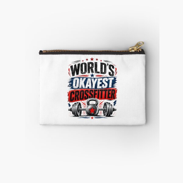 Item preview, World's Okayest Crossfitter Fitness Gym Workout Enthusiast designed and sold by RetroMini2026.