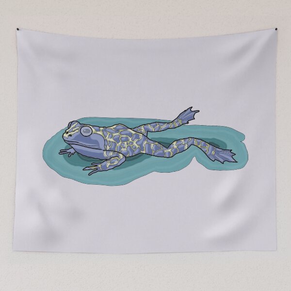 Item preview, Frog Illustration Magical Lake Cottagecore designed and sold by LeshanArt.