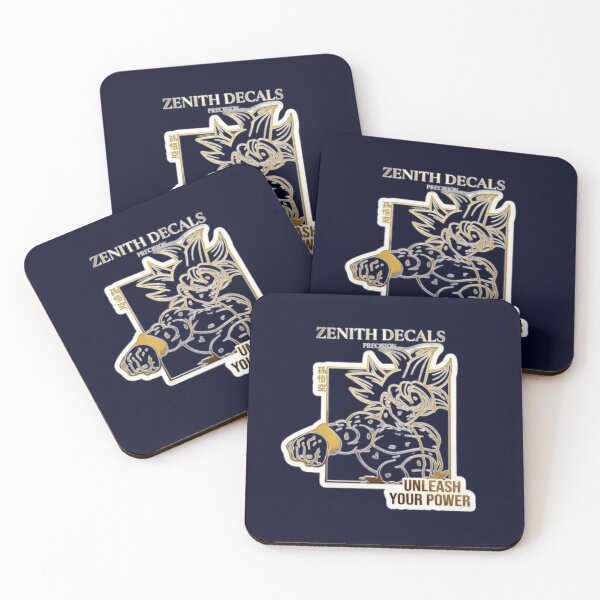 Item preview, Zenith Decals Goku Unleash your power luxury Anime Sticker designed and sold by zenithdecalco.