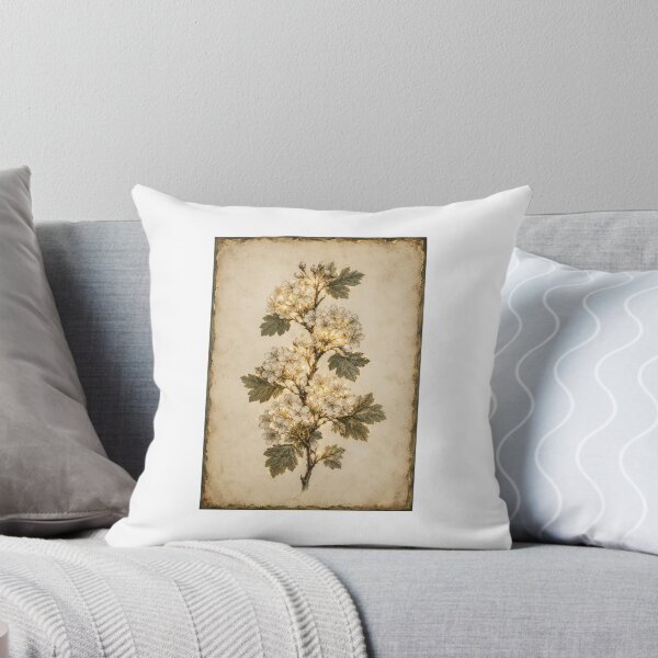 Item preview, Moonlit Hawthorn Blossom and Beltane Fire Print — Luminous Vintage May Day Altar Art designed and sold by Brackenlume Studio.
