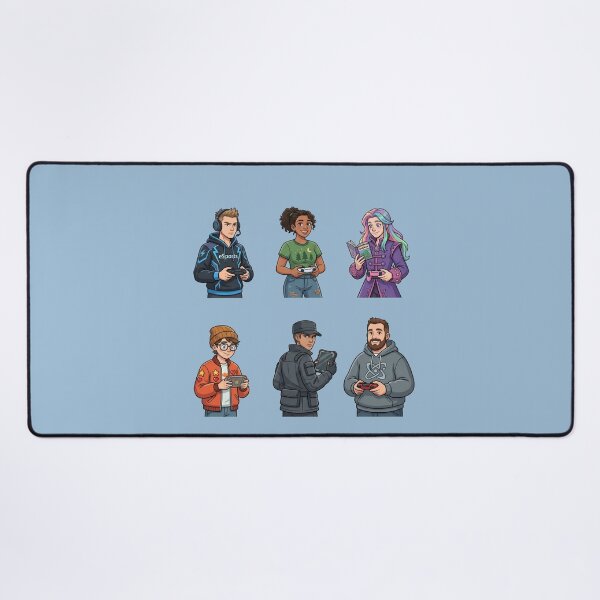 Item preview, Gaming Avatars Collection | Esports, Casual & Fantasy Gamers | Gamer Character T-Shirt Design designed and sold by Bhaskar Digital Art.
