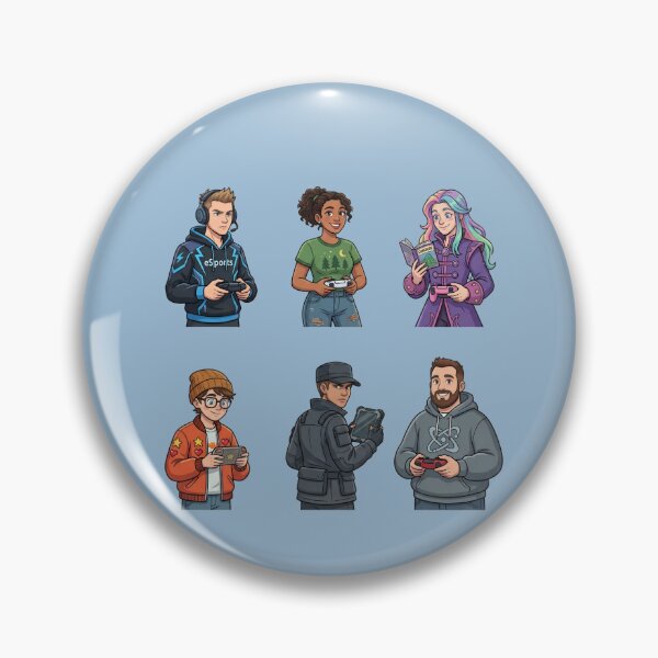 Item preview, Gaming Avatars Collection | Esports, Casual & Fantasy Gamers | Gamer Character T-Shirt Design designed and sold by Bhaskar Digital Art.