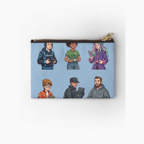 Item preview, Gaming Avatars Collection | Esports, Casual & Fantasy Gamers | Gamer Character T-Shirt Design designed and sold by Bhaskar Digital Art.
