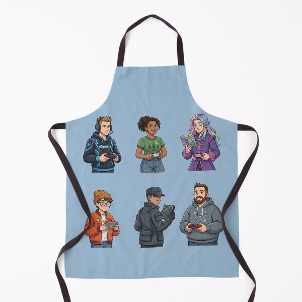 Item preview, Gaming Avatars Collection | Esports, Casual & Fantasy Gamers | Gamer Character T-Shirt Design designed and sold by Bhaskar Digital Art.