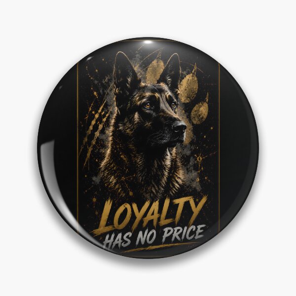Item preview, Loyalty Has No Price – Loyal Guardian Dog | Premium Motivational Dog Design designed and sold by Peter Kaul.