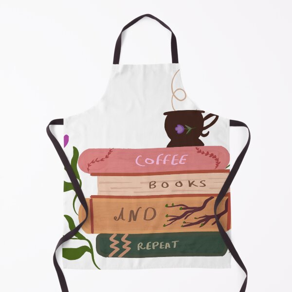 Item preview, Boho Coffee and Books Stack with Flowers designed and sold by IO Soul Spaces.