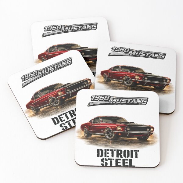 Item preview, 1968 Mustang Classic Muscle Car Art designed and sold by Traceursniper.