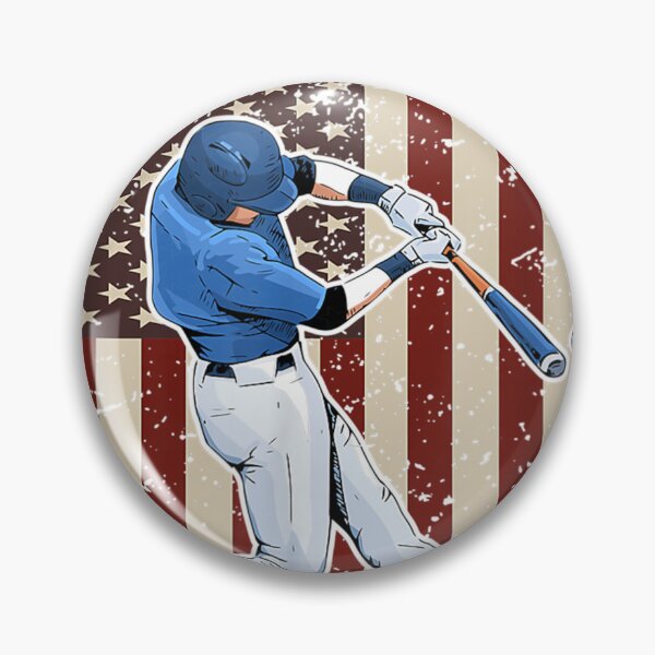 Item preview, Mens Baseball Dad American Flag Fathers Day designed and sold by Epicfunchart.