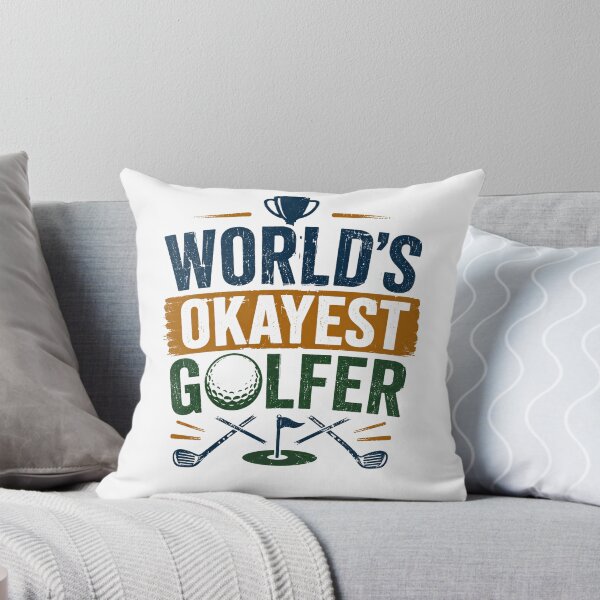 Item preview, World's Okayest Golfer Funny Golf Player Humor designed and sold by RetroMini2026.