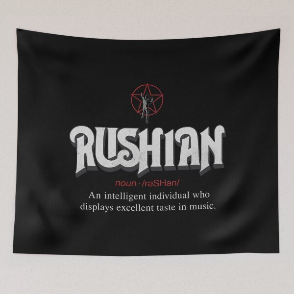 Item preview, rushian , rush, band , rock bands, music, geddy lee, 70's bands, 80's bands designed and sold by lizzsanity.