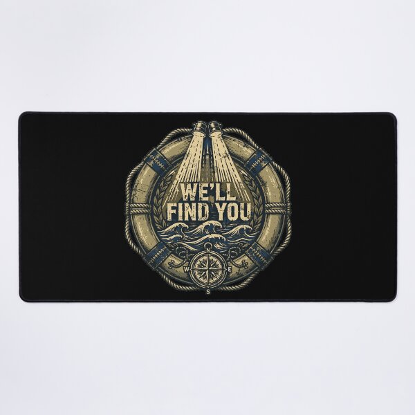 Item preview, We'll Find You Vintage Search and Rescue Coast Guard Design designed and sold by Coasties.