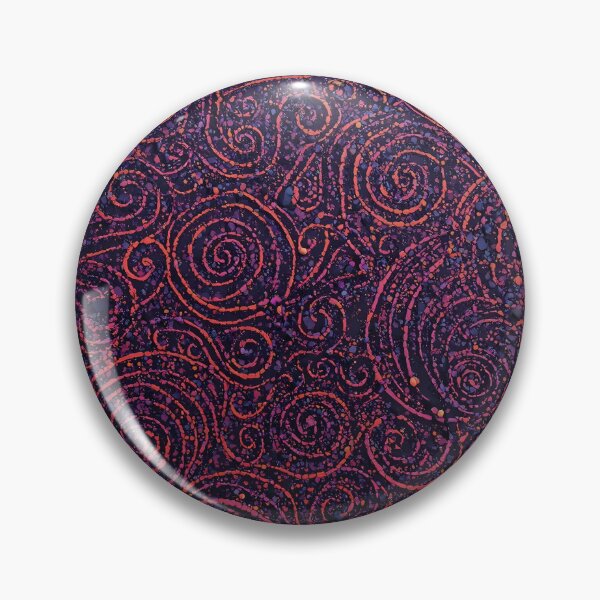 Item preview, Aboriginal Inspired Dot Art - Purple Spirals Pattern designed and sold by GrinGalore.