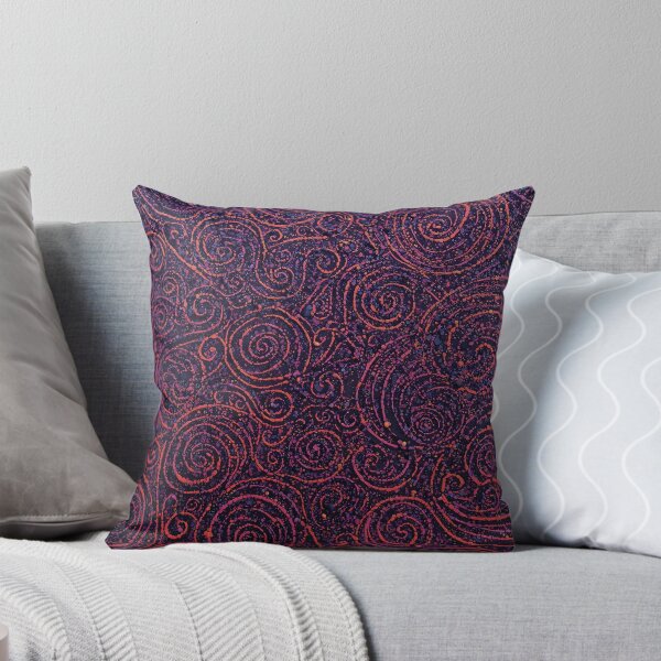 Item preview, Aboriginal Inspired Dot Art - Purple Spirals Pattern designed and sold by GrinGalore.