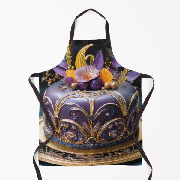 Item preview, Beautiful festive purple wedding cake designed and sold by Photopat.