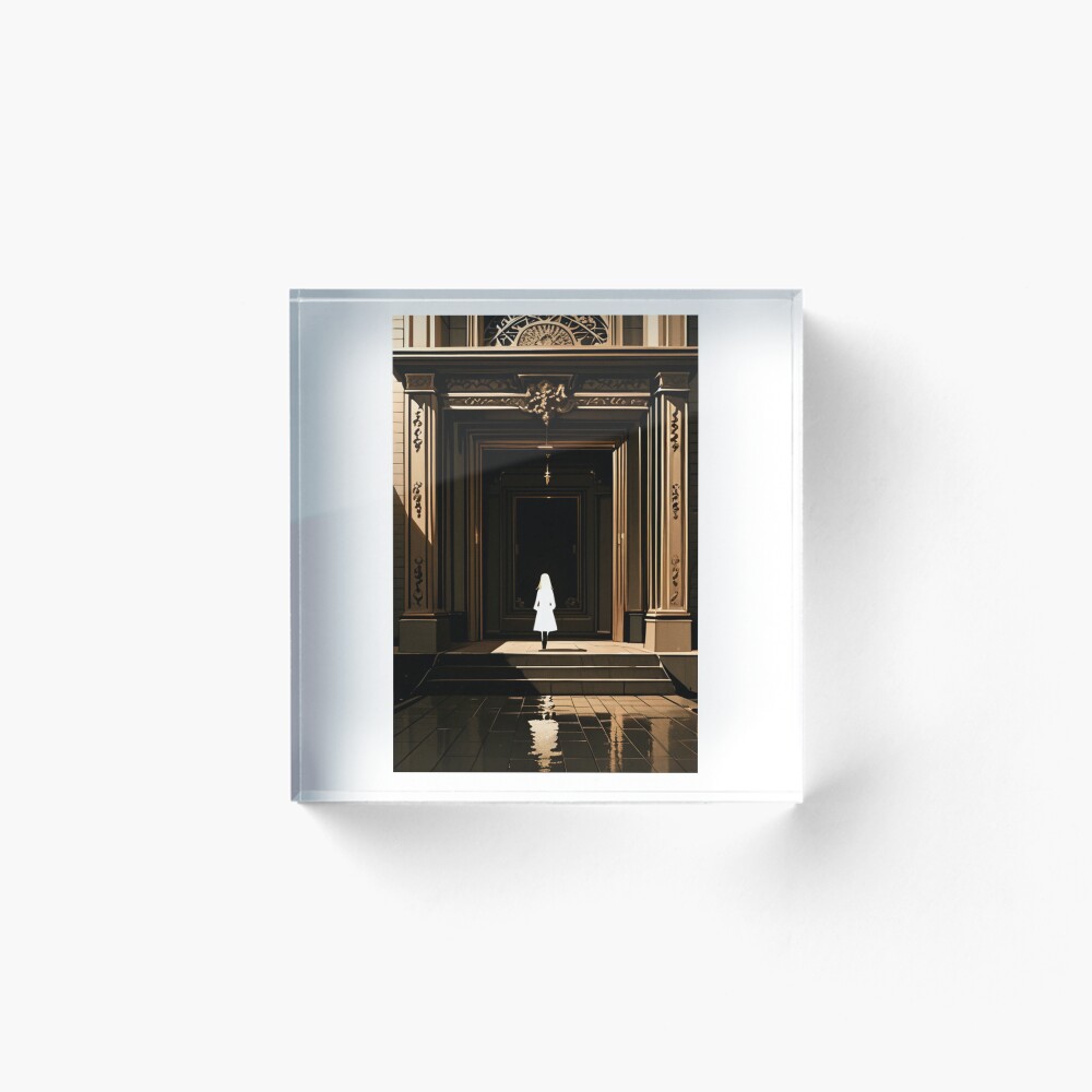 Vista previa del artículo con la obra «Bloque acrílico», diseñado y vendido por Reverso-Design.