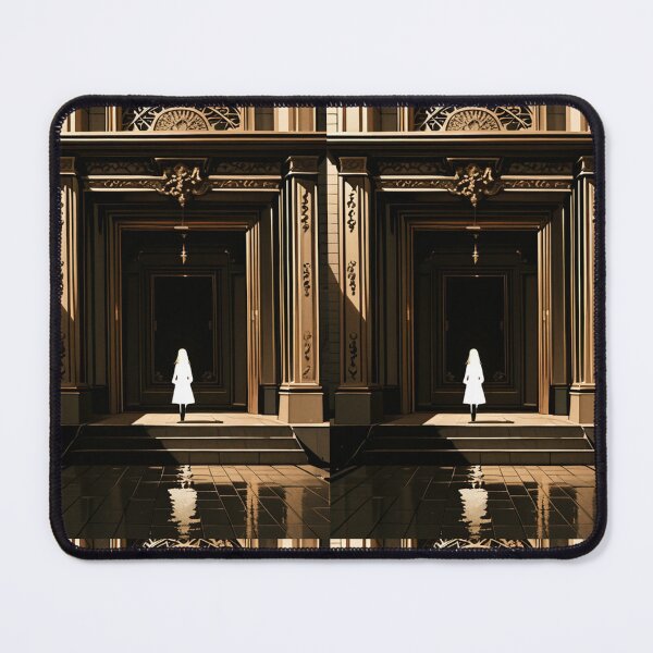 Item preview, Architecture - Illuminated Historic Facade, Melancholic Pictorial Atmosphere designed and sold by Reverso-Design.