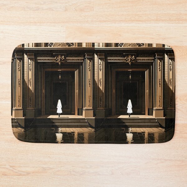 Item preview, Architecture - Illuminated Historic Facade, Melancholic Pictorial Atmosphere designed and sold by Reverso-Design.