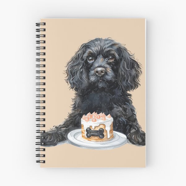 Item preview, Black Cocker Spaniel Birthday Party designed and sold by Erika Kaisersot.