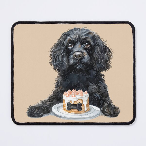 Item preview, Black Cocker Spaniel Birthday Party designed and sold by Erika Kaisersot.