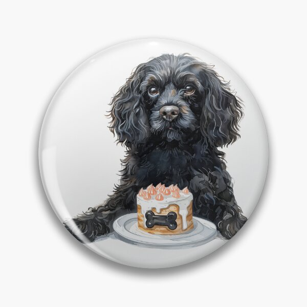 Item preview, Black Cocker Spaniel Birthday Party designed and sold by Erika Kaisersot.